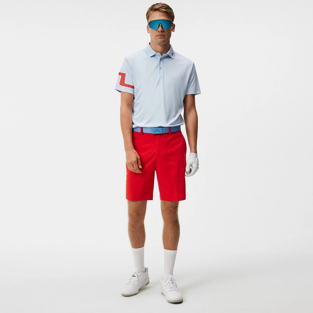 J.Lindeberg Golf Shirt - Heath Regular Fit - Skyway AW23 - Image 9