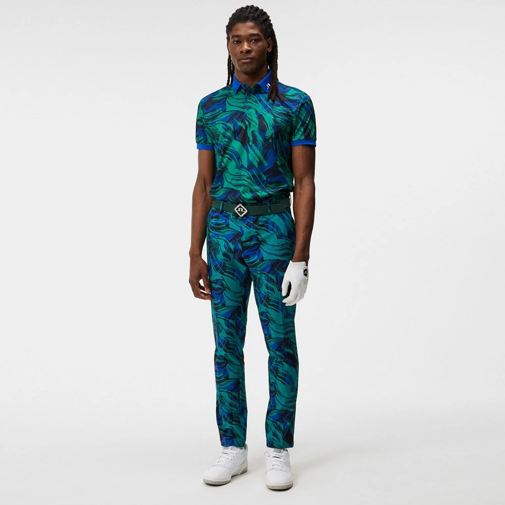 J.Lindeberg Golf Shirt - KV Print Regular Fit - Death Valley AW23 10 J.Lindeberg Golf Shirt - KV Print Regular Fit - Death Valley AW23 - Image 8