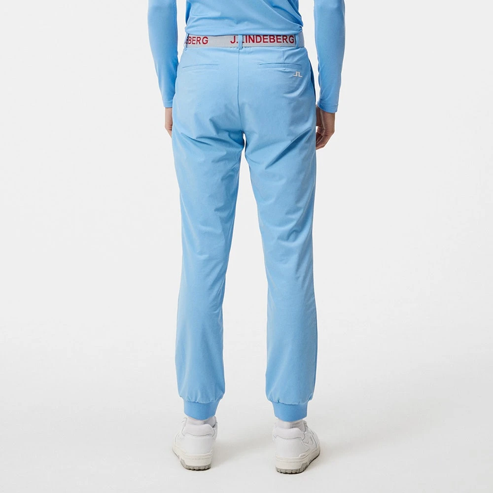 J.Lindeberg Golf Trousers - Cuff Jogger Pant - Little Boy Blue AW23 - Image 6