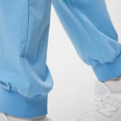 J.Lindeberg Golf Trousers - Cuff Jogger Pant - Little Boy Blue AW23 -Golf Fashion Shop j lindeberg golf trousers cuff jogger pant little boy blue aw23 5 detail