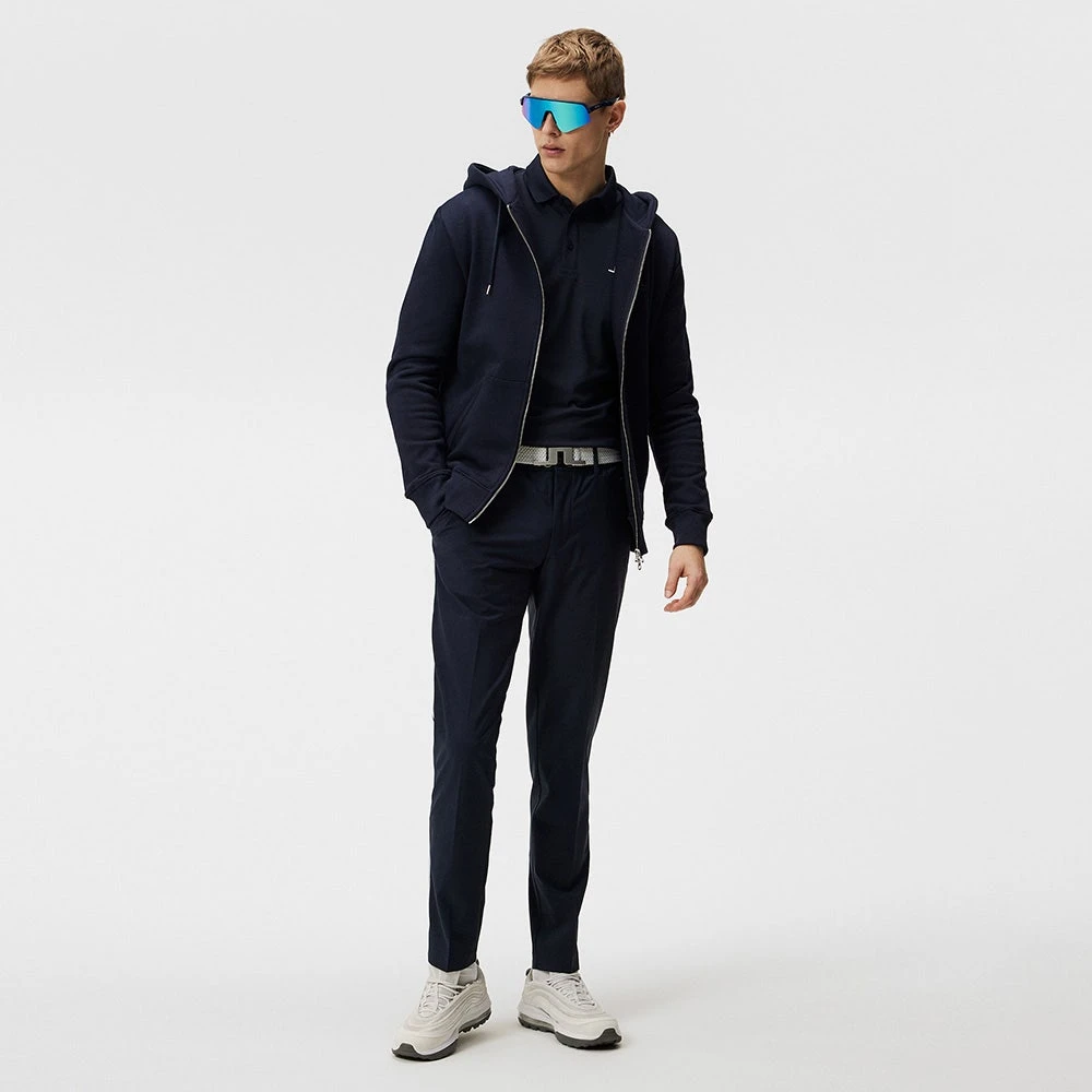 J.Lindeberg Golf Hoodie - Alpha Fleece FZ - JL Navy AW23 9 J.Lindeberg Golf Hoodie - Alpha Fleece FZ - JL Navy AW23 - Image 7