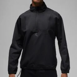 Nike Jordan Golf Jacket - Dri-Fit Repel HZ - Black FA23 16 Nike Jordan Golf Jacket - Dri-Fit Repel HZ - Black FA23 -Golf Fashion Shop jordan golf jacket dri fit repel hz black fa23 dz0553 010 13