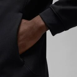 Nike Jordan Golf Pullover - Dri-Fit Player HZ - Black FA23 -Golf Fashion Shop jordan golf pullover dri fit player hz black fa23 fb7562 010 16