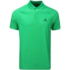 Jordan Golf Shirt - DF ADV Jacquard Polo - Lucky Green SU23