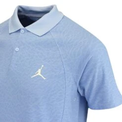 Nike Jordan Golf Shirt - DF ADV Jacquard Polo - Royal Tint FA23 -Golf Fashion Shop jordan golf shirt df adv jacquard polo royal tint fa23 dz0548 425 33