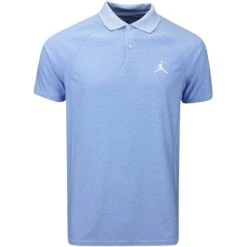 Nike Jordan Golf Shirt - DF ADV Jacquard Polo - Royal Tint FA23