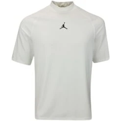 Jordan Golf Shirt - DF Mock Neck Polo - Sail SU23