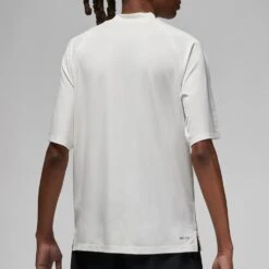 Jordan Golf Shirt - DF Mock Neck Polo - Sail SU23 -Golf Fashion Shop jordan golf shirt df mock neck polo sail su23 fd1399 133 64