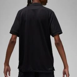 Jordan Golf Shirt - DF Sport Pique Polo - Black SU23 -Golf Fashion Shop jordan golf shirt df sport polo black su23 dz0540 010 7