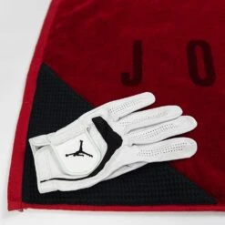 Jordan Golf Glove - Leather Jumpman Logo GG - White 2023 -Golf Fashion Shop jordan 0001 layer 31