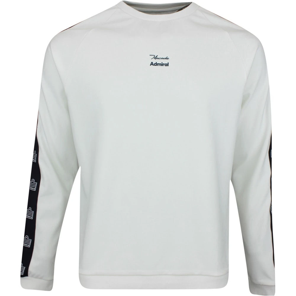 Macade Golf Pullover - Admiral Sportswear Kit Crew - White AW23 3 Macade Golf Pullover - Admiral Sportswear Kit Crew - White AW23