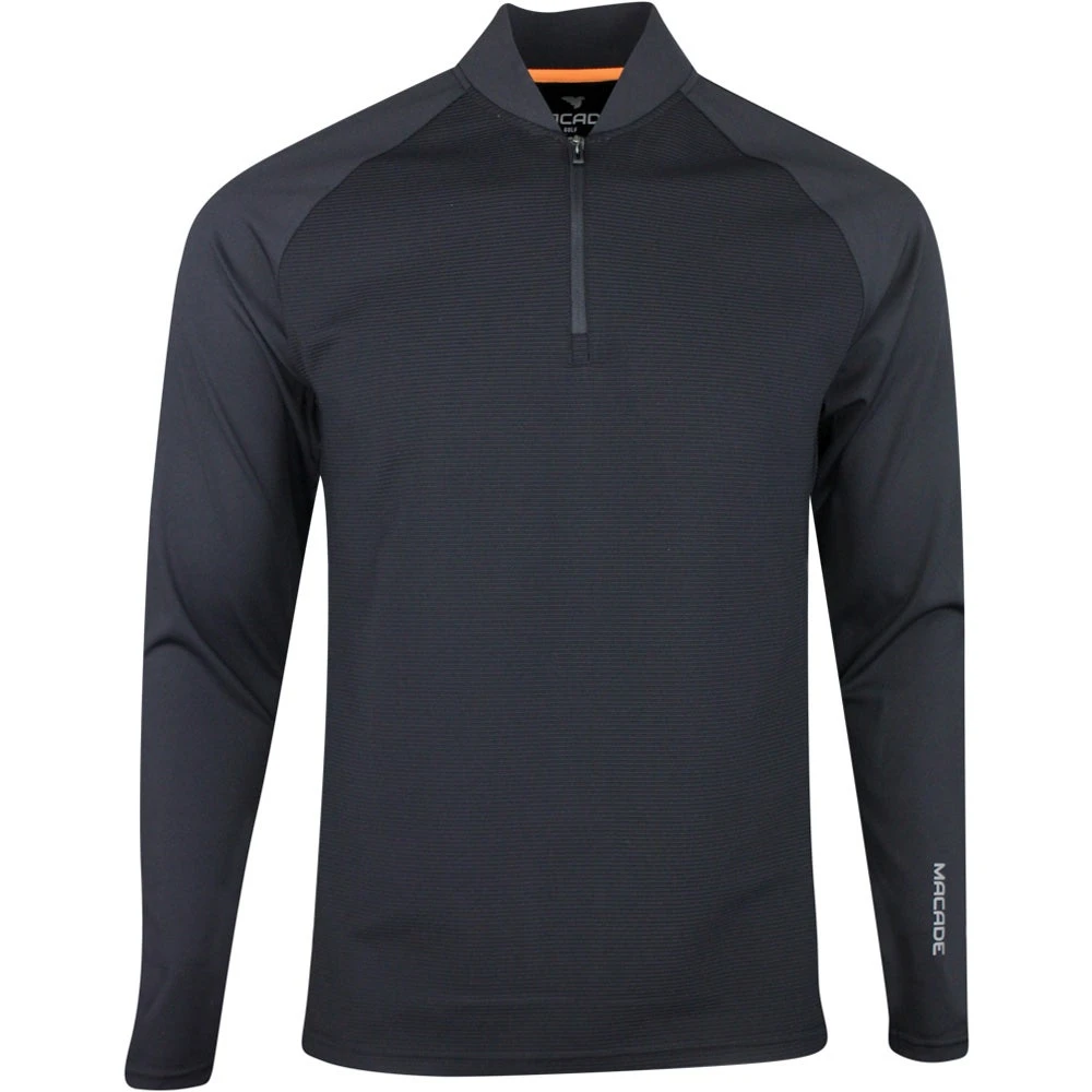 Macade Golf Pullover - Tech Quarter Zip - Black SS23 3 Macade Golf Pullover - Tech Quarter Zip - Black SS23