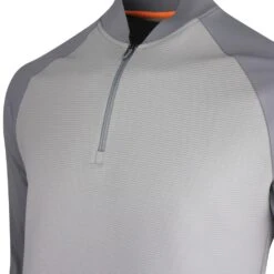 Macade Golf Pullover - Tech Quarter Zip - Grey SS23 -Golf Fashion Shop macade golf pullover tech quarter zip grey ss23 sw20211056 26