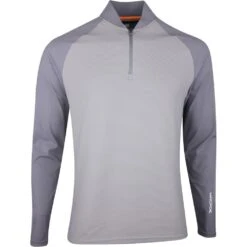 Macade Golf Pullover - Tech Quarter Zip - Grey SS23