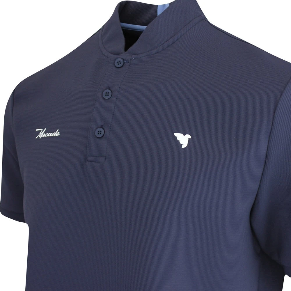 Macade Golf Shirt - Heath Blade Polo - Navy AW23 6 Macade Golf Shirt - Heath Blade Polo - Navy AW23 - Image 4