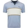 Macade Golf Shirt - Mac Intarsia Knitted Polo - Light Blue AW23 -Golf Fashion Shop macade golf shirt mac intarsia knitted polo light blue aw23 image 175