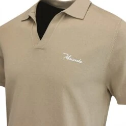 Macade Golf Shirt - Mac Knitted Polo - Brown AW23 -Golf Fashion Shop macade golf shirt mac knitted polo brown aw23 image 177