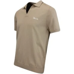 Macade Golf Shirt - Mac Knitted Polo - Brown AW23 -Golf Fashion Shop macade golf shirt mac knitted polo brown aw23 image 178