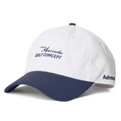 Macade Golf Cap - Admiral Sportswear Two Tone Snapback - White AW23