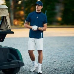 Macade Golf Shorts - Admiral Sportswear Kit Short - White AW23 19 Macade Golf Shorts - Admiral Sportswear Kit Short - White AW23 -Golf Fashion Shop macade admiral collaboration 0007 website blue outdoor copy