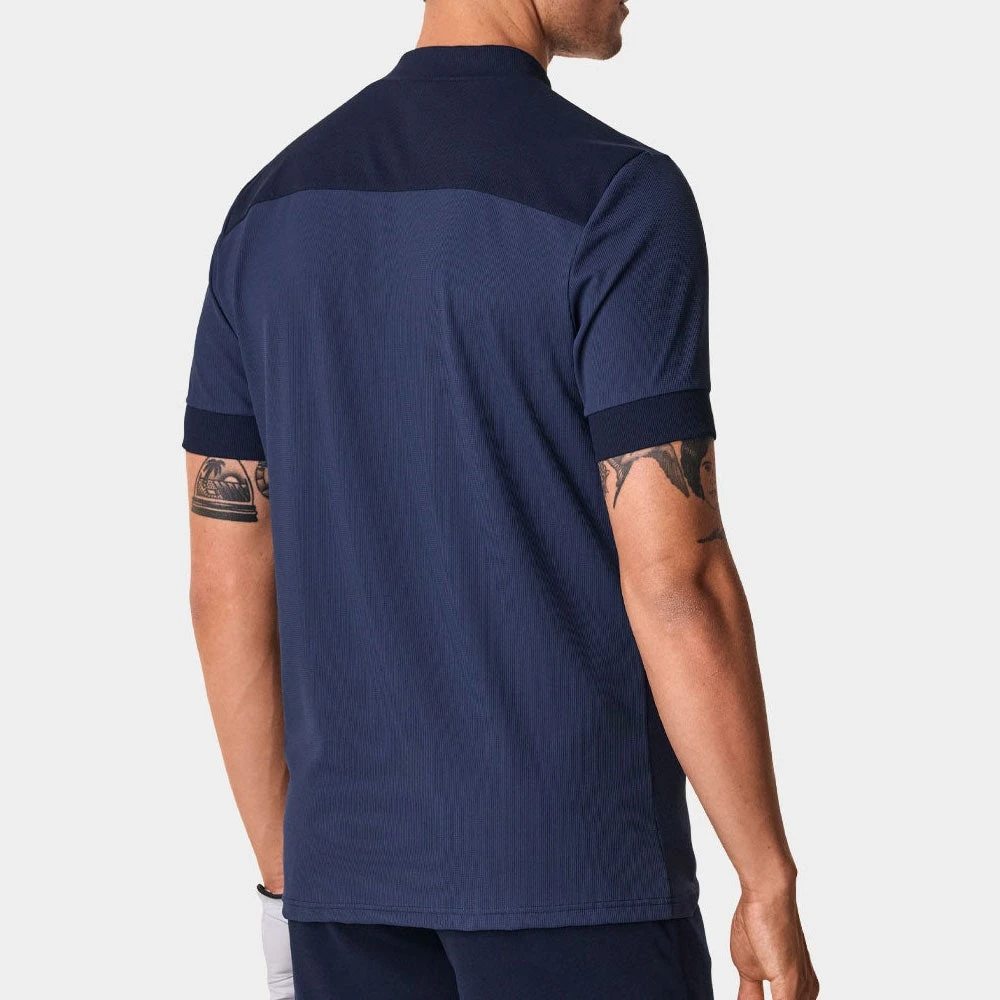 Macade Golf Shirt - Admiral Sportswear Mock Neck Polo - Navy AW23 9 Macade Golf Shirt - Admiral Sportswear Mock Neck Polo - Navy AW23 - Image 7