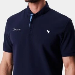 Macade Golf Shirt - Heath Blade Polo - Navy AW23 19 Macade Golf Shirt - Heath Blade Polo - Navy AW23 -Golf Fashion Shop macade golf 0041 4. heath navy 1296x