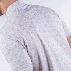 Galvin Green Golf Shirt - Madden Ventil8 - Cool Grey AW23 -Golf Fashion Shop madden d01000049365 s6