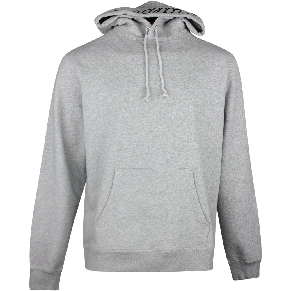 Malbon Golf Hoodie - Quincy Pullover - Grey Heather SS23 3 Malbon Golf Hoodie - Quincy Pullover - Grey Heather SS23