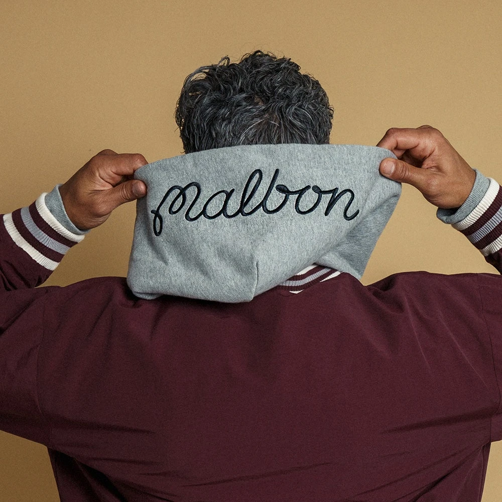 Malbon Golf Hoodie - Quincy Pullover - Grey Heather SS23 7 Malbon Golf Hoodie - Quincy Pullover - Grey Heather SS23 - Image 5
