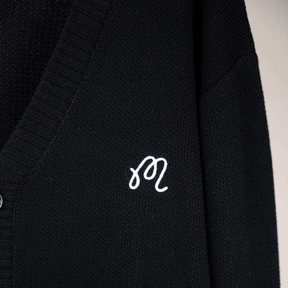 Malbon Golf Jumper - Legends Cardigan - Black SS23 12 Malbon Golf Jumper - Legends Cardigan - Black SS23 - Image 10