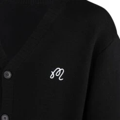 Malbon Golf Jumper - Legends Cardigan - Black SS23 15 Malbon Golf Jumper - Legends Cardigan - Black SS23 -Golf Fashion Shop malbon golf jumper legends cardigan black ss23 m 7602 blk n