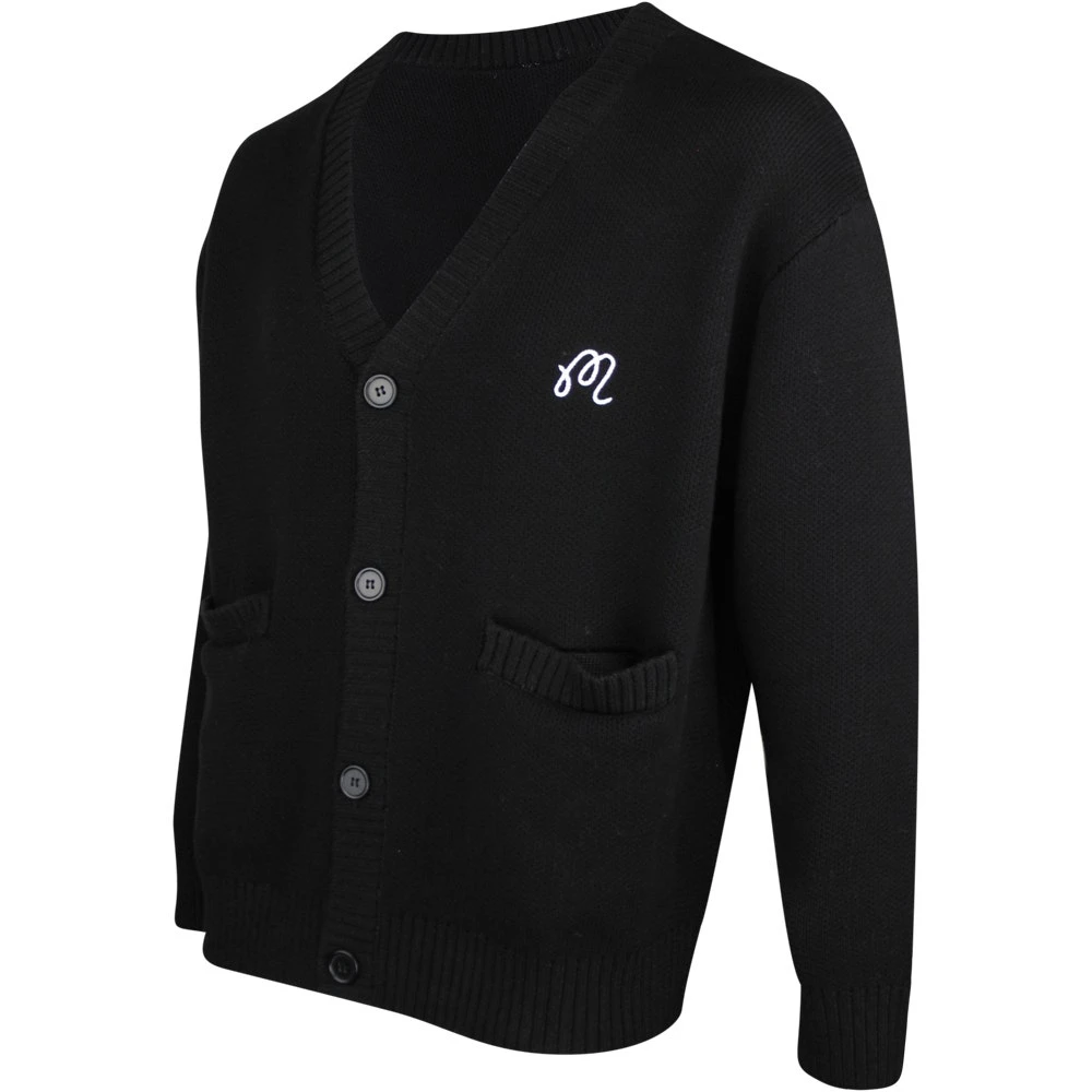 Malbon Golf Jumper - Legends Cardigan - Black SS23 4 Malbon Golf Jumper - Legends Cardigan - Black SS23 - Image 2