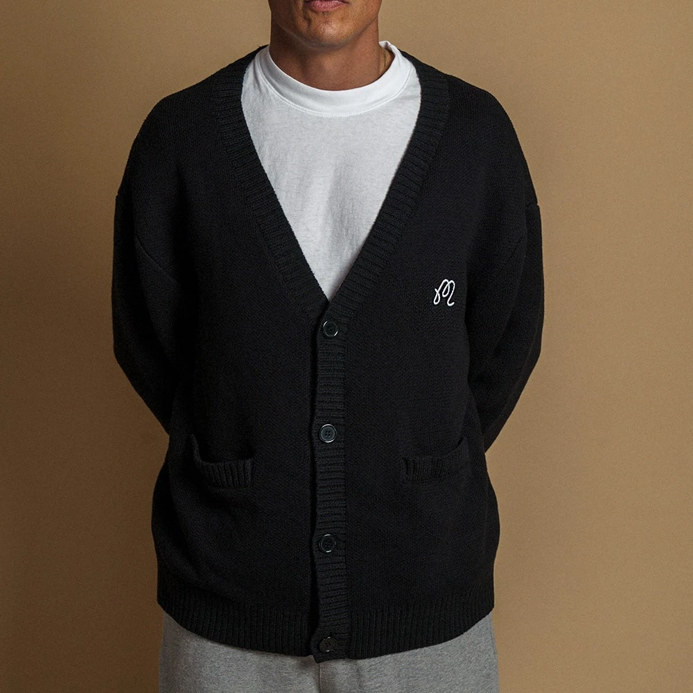 Malbon Golf Jumper - Legends Cardigan - Black SS23 9 Malbon Golf Jumper - Legends Cardigan - Black SS23 - Image 7