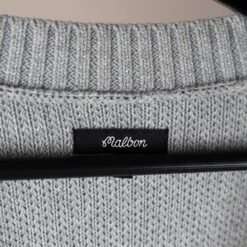Malbon Golf Jumper - Legends Cardigan - Grey Heather SS23 -Golf Fashion Shop malbon golf jumper legends cardigan grey heather ss23 m 7602 htr 36