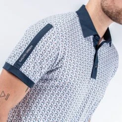 Galvin Green Golf Shirt - Malcolm Ventil8 - Navy AW23 -Golf Fashion Shop malcolm d01000059238 s3