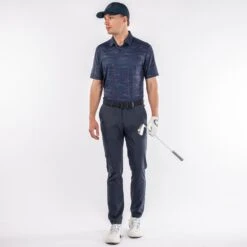 Galvin Green Golf Shirt - Marin Ventil8 - Navy AW23 -Golf Fashion Shop marin d01000139391 s2 1