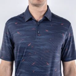 Galvin Green Golf Shirt - Marin Ventil8 - Navy AW23 -Golf Fashion Shop marin d01000139391 s4 1