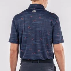 Galvin Green Golf Shirt - Marin Ventil8 - Navy AW23 -Golf Fashion Shop marin d01000139391 s5 1