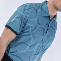 Galvin Green Golf Shirt - Markos Ventil8 - Ensign Blue AW23 -Golf Fashion Shop markos d01000089261 s4