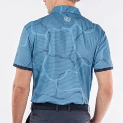 Galvin Green Golf Shirt - Markos Ventil8 - Ensign Blue AW23 -Golf Fashion Shop markos d01000089261 s6