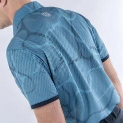 Galvin Green Golf Shirt - Markos Ventil8 - Ensign Blue AW23 -Golf Fashion Shop markos d01000089261 s7