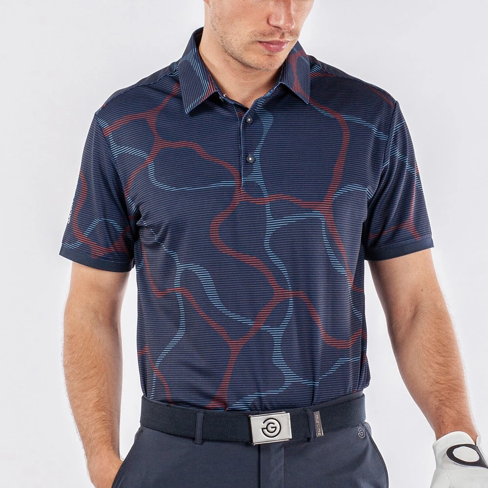 Galvin Green Golf Shirt - Markos Ventil8 - Navy AW23 7 Galvin Green Golf Shirt - Markos Ventil8 - Navy AW23 - Image 5