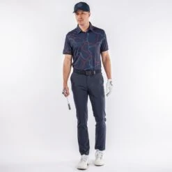 Galvin Green Golf Shirt - Markos Ventil8 - Navy AW23 21 Galvin Green Golf Shirt - Markos Ventil8 - Navy AW23 -Golf Fashion Shop markos d01000089391 s2