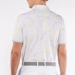 Galvin Green Golf Shirt - Markos Ventil8 - White AW23 -Golf Fashion Shop markos d01000089402 s5