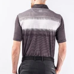 Galvin Green Golf Shirt - Mo Ventil8 - Black AW23 -Golf Fashion Shop mo d01000119378 s6
