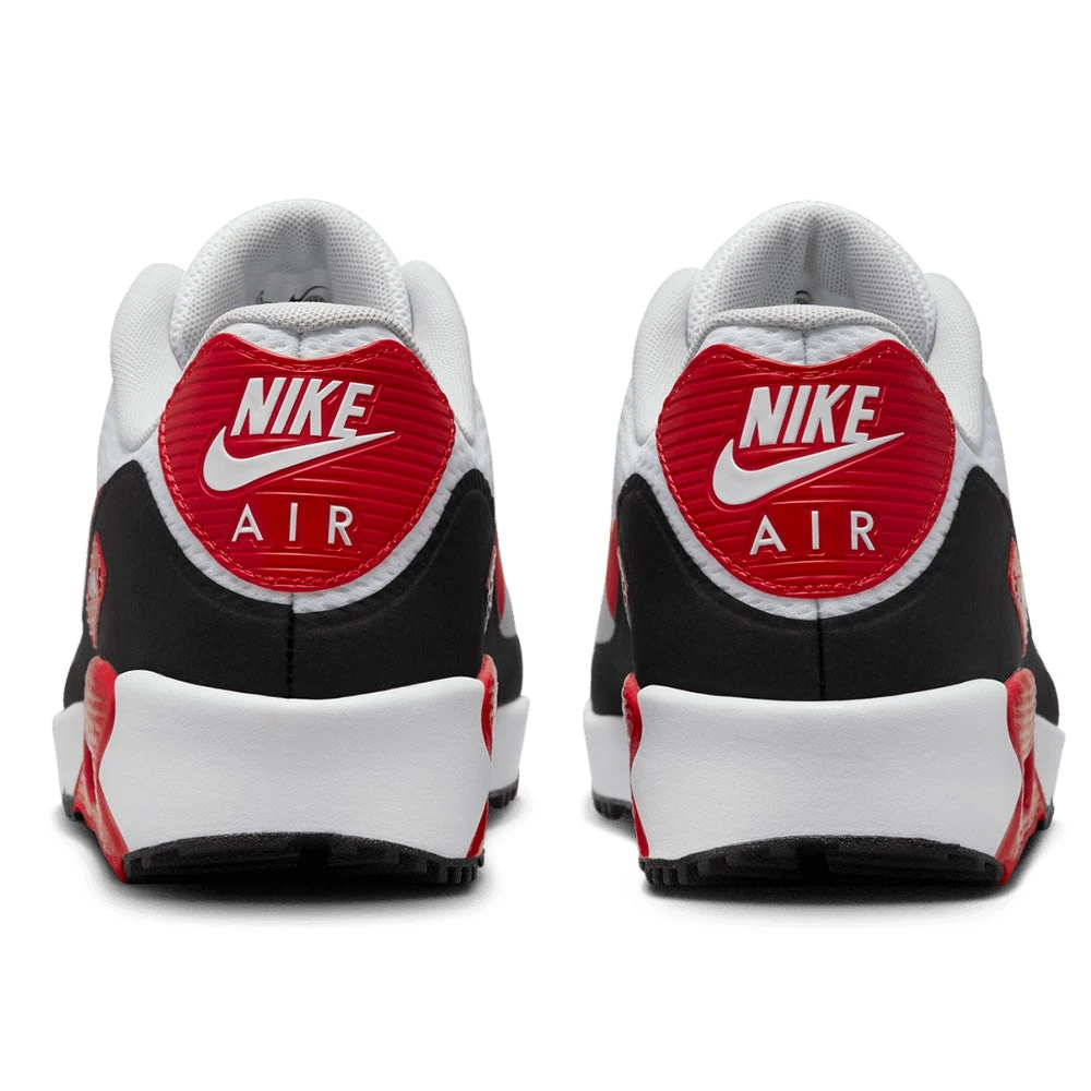 Nike Golf Shoes - Air Max 90 G - White - University Red 2023 6 Nike Golf Shoes - Air Max 90 G - White - University Red 2023 - Image 4