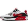 Nike Golf Shoes - Air Max 90 G - White - University Red 2023 -Golf Fashion Shop nike air max 90 golf shoes 2023 13