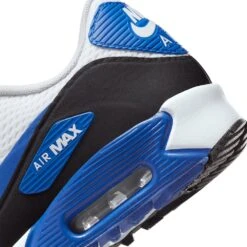 Nike Golf Shoes - Air Max 90 G - White - Game Royal 2023 -Golf Fashion Shop nike air max 90 golf shoes 2023 15