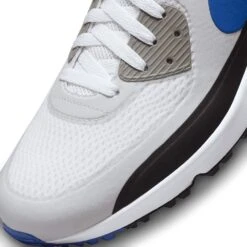 Nike Golf Shoes - Air Max 90 G - White - Game Royal 2023 -Golf Fashion Shop nike air max 90 golf shoes 2023 16