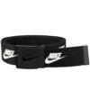 Nike Golf Belt - Reversible Futura Web - Black 2023 -Golf Fashion Shop nike golf belt futura web b11303 001 a